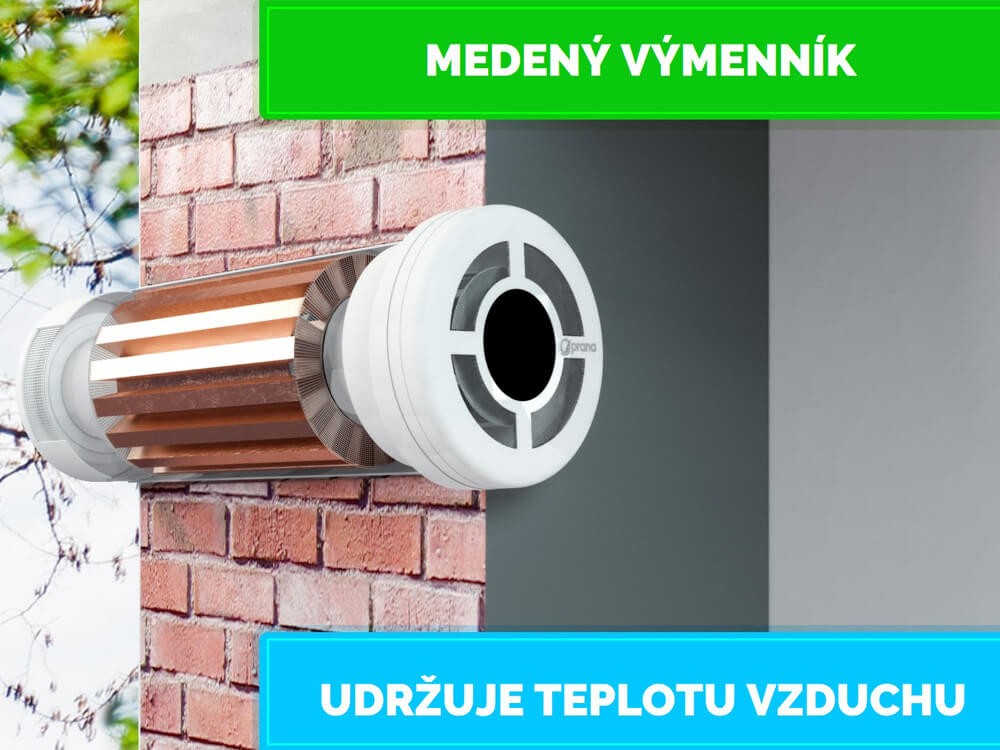 efektívne vetranie Levice